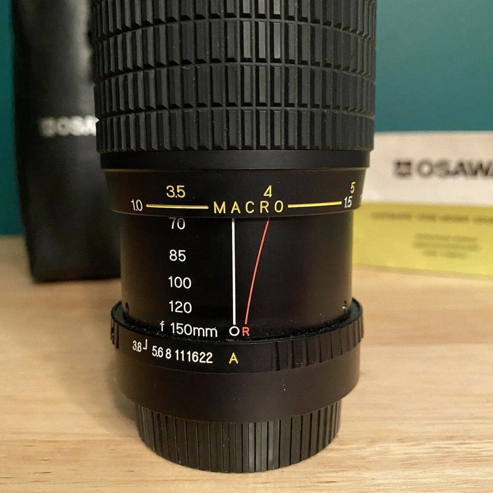 Osawa Mark II 70-150mm F3.8 Macro Zoom Lens Konica Mount